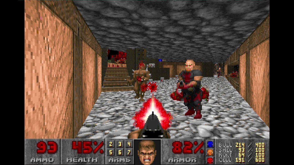 Στο Doom, ο παίκτης καλείται να πυροβολήσει και να σκοτώσχει ορδές τεράτων και νεκροζώντανων ανθρώπων