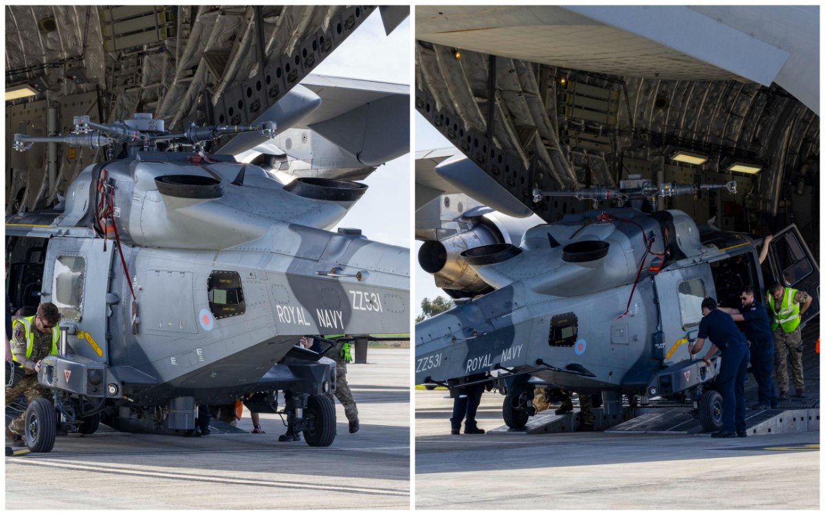 Κύπρος: Tα ελικόπτερα Wildcat έφτασαν στη Βρετανική Βάση Ακρωτηρίου