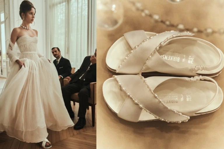 Η νύφη φορούσε Birkenstock – Η πολιτιστική ανατροπή των σανδαλιών που περιγελούσαμε