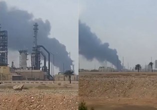 Στόχος ιρανικής επίθεσης το διυλιστήριο στη Σαουδική Αραβία – Βίντεο από τα πλήγματα