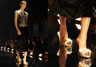 Από ενθουσιασμός έως ανατριχίλα – Ποια θα επέλεγε να φορέσει τα παπούτσια με κεφάλι γάτας της Schiaparelli;