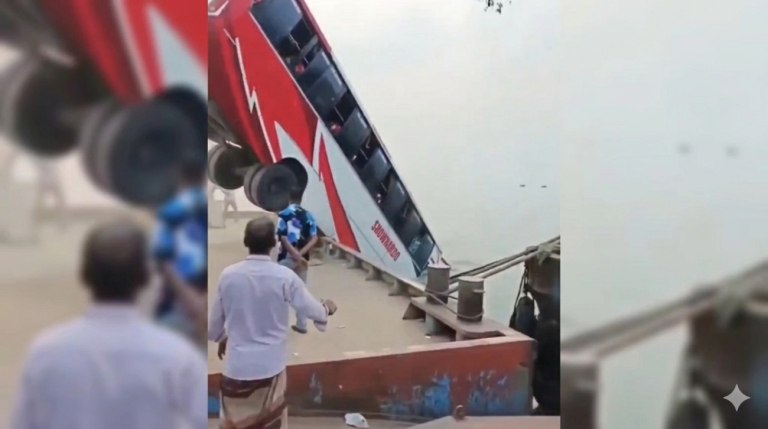 Λεωφορείο έπεσε σε ποτάμι στο Μπαγκλαντές – Τουλάχιστον 23 νεκροί – Σοκαριστικά πλάνα (βίντεο)