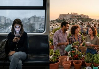 Η επιδημία της μοναξιάς: Πώς η τεχνολογία μάς απομονώνει στην Αθήνα