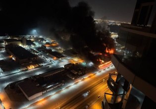 Μεγάλη φωτιά σε ναυτική εγκατάσταση των ΗΠΑ στο Μπαχρέιν