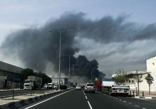 Τα ΗΑΕ αναφέρουν ότι η πυρκαγιά σε εγκατάσταση πετρελαίου στο Αμπού Ντάμπι τέθηκε υπό έλεγχο