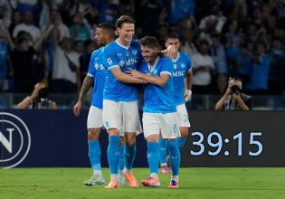 Νάπολι – Λέτσε 2-1: Τρίποντο με ανατροπή για τους Παρτενοπέι