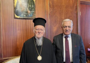 Συγχαρητήρια Προέδρου ΚΕΔΕ προς τον Οικουμενικό Πατριάρχη