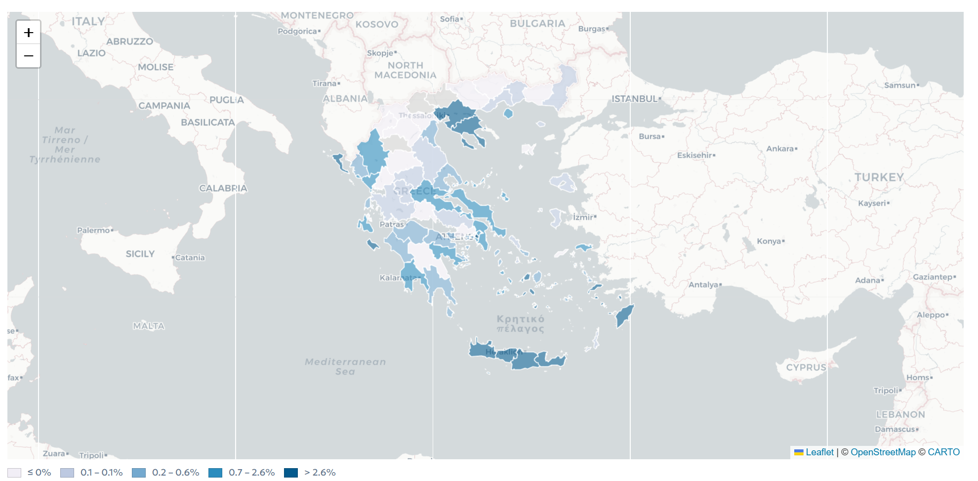 Χάρτης απασχόλησης στον τουρισμό