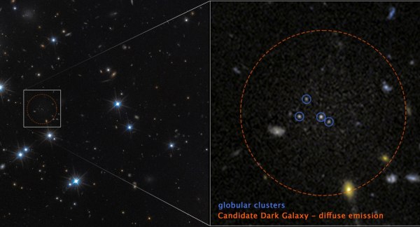 «Αόρατος» γαλαξίας αποτελείται κατά 99,9% από σκοτεινή ύλη