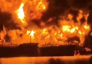 Δεξαμενόπλοιο αμερικανικών συμφερόντων χτυπήθηκε από μη επανδρωμένα πλοία γεμάτα εκρηκτικά