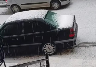 Κακοκαιρία Erminio: Σφοδρή χαλαζόπτωση στον Πολύγυρο Χαλκιδικής, ισχυροί άνεμοι και βροχές