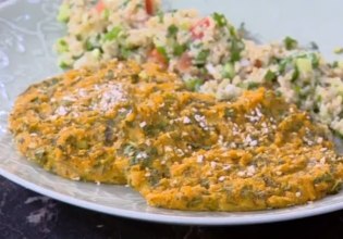 Συνταγή: Μπιφτέκια λαχανικών με βρώμη