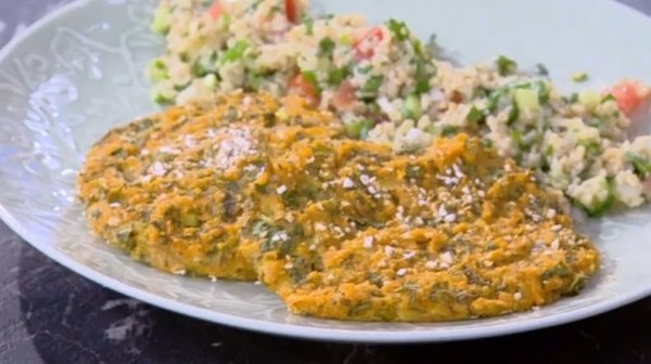 Συνταγή: Μπιφτέκια λαχανικών με βρώμη