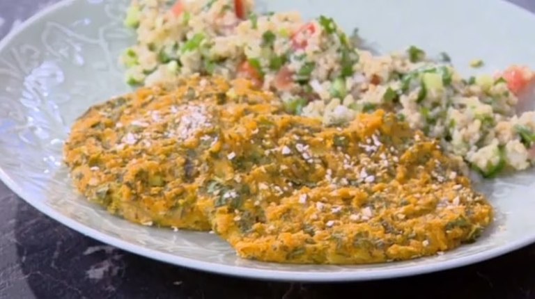 Συνταγή: Μπιφτέκια λαχανικών με βρώμη