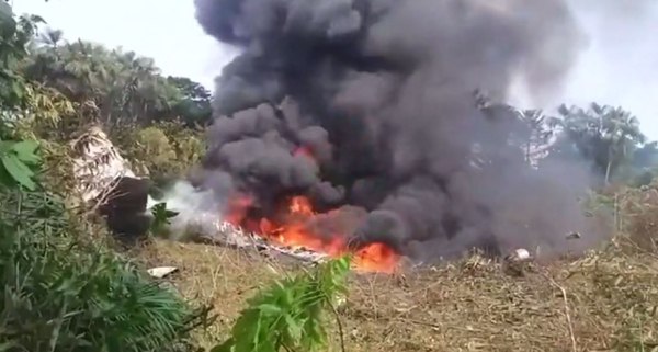 Κολομβία: Συνετρίβη μεταγωγικό αεροσκάφος με 110 επιβαίνοντες