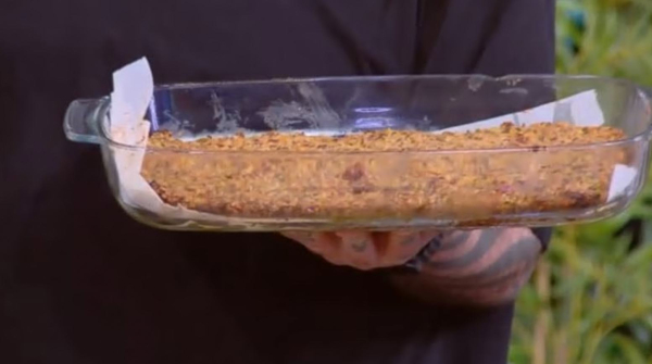 Συνταγή: Αλμυρή μπάρα με βούτυρο και λαχανικά