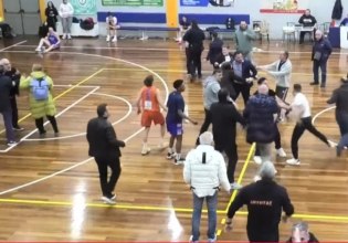 Χαμός στο Αμύντας – Ανόρθωση: Ένταση, «γαλλικά» και ξύλο (vid)