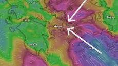 Κακοκαιρία Erminio: Τι είναι το φαινόμενο της σύγκλισης ανέμων που θα φέρει ισχυρές καταιγίδες στην Αττική