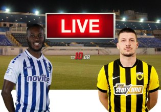 LIVE: Ατρόμητος – ΑΕΚ