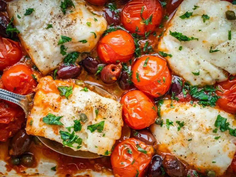 Συνταγή: Μπακαλιάρος στον φούρνο