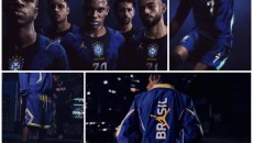 Η Βραζιλία παρουσίασε τη νέα φανέλα της με Ροναλντίνιο, Τζόρνταν, Ντόντσιτς και… βάτραχο του Αμαζονίου (pics, vids)