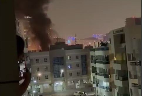 Η στιγμή που ιρανικό drone χτυπά στο προξενείο των ΗΠΑ στο Ντουμπάι