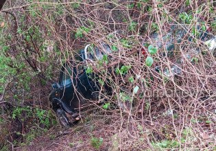 Χανιά: Αυτοκίνητο έπεσε σε γκρεμό – Απεγκλωβίστηκε ζευγάρι ηλικιωμένων