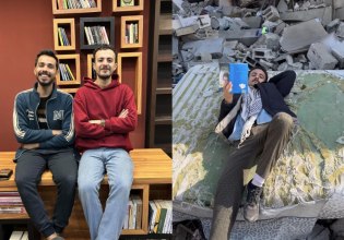 Δύο παιδικοί φίλοι από την Παλαιστίνη κατάφεραν να χτίσουν μια βιβλιοθήκη εν μέσω γενοκτονίας στη Γάζα