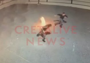 Ηράκλειο: Νέα βίντεο από την έκρηξη σε αυλή σχολείου – Ελεύθεροι με περιοριστικούς όρους οι ανήλικοι