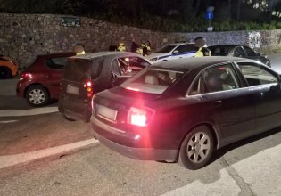 Επιχείρηση της Τροχαίας στον Λυκαβυττό – Πρόστιμο 2.000 σε οδηγό που έκανε drift