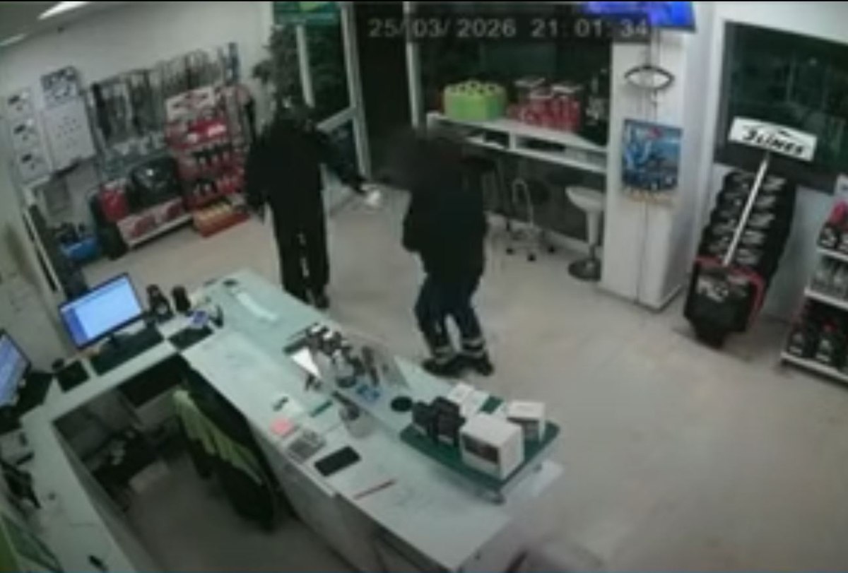 Αγρίνιο: Ληστεία σε πρατήριο βενζίνης – Άφαντος ο δράστης – Βίντεο ντοκουμέντο