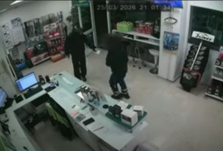 Αγρίνιο: Ληστεία σε πρατήριο βενζίνης – Άφαντος ο δράστης – Βίντεο ντοκουμέντο
