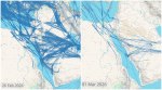 Flightradar24: Πώς άλλαξε η αεροπορική κίνηση λόγω του πολέμου στη Μέση Ανατολή