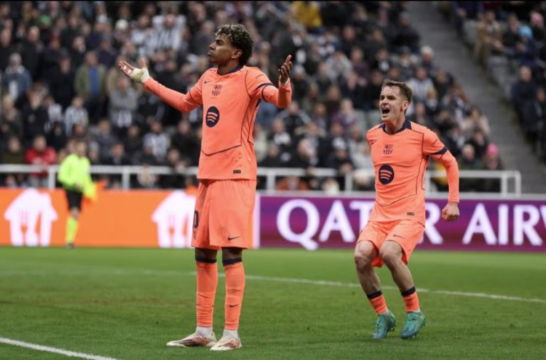 Νιούκαστλ-Μπαρτσελόνα 1-1: Στο ματς-θρίλερ οι Καταλανοί μίλησαν τελευταίοι με πέναλτι στο 96’ (vid)