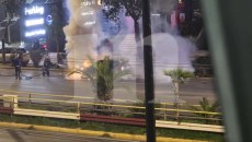 Αυτοκίνητο τυλίχθηκε στις φλόγες στη Λεωφόρο Συγγρού