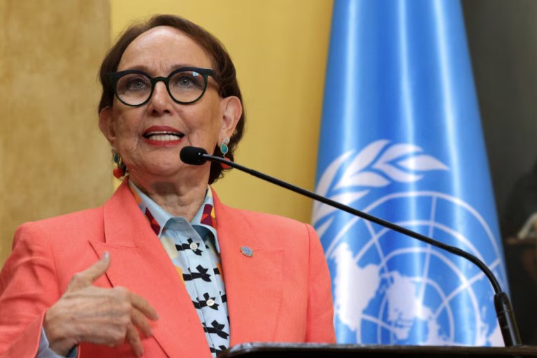 ΟΗΕ: Η πρώην αντιπρόεδρος της Κόστα Ρίκα Ρεβέκα Γκρίνσπαν υποψήφια να διαδεχθεί τον Αντόνιο Γκουτέρες