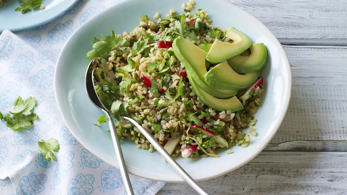Συνταγή: Μπολ ρυζιού με αβοκάντο