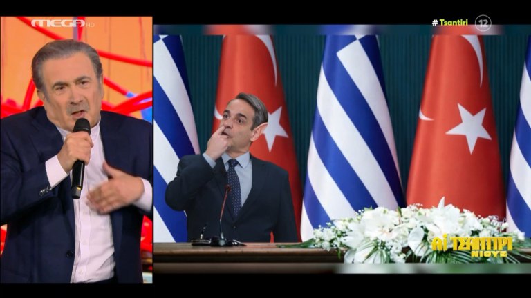 Ο Λάκης Λαζόπουλος είναι κι απόψε εδώ! Η έναρξη του «Αλ Τσαντίρι Νιουζ» με «Βενζινάδικο» και… «Μυξοτάκη»