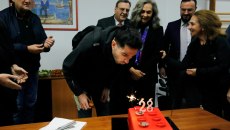 Η τούρτα LEGO για τα γενέθλια του Τεντόγλου στο νέο φυσικοθεραπευτήριο του ΟΑΚΑ