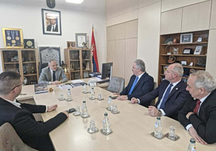 Με Σέρβους Υπουργούς συναντήθηκε ο Δήμαρχος Βόλβης