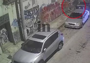 Άγιος Παντελεήμονας: Βίντεο ντοκουμέντο με τον Παλαιστίνιο να σπάει αυτοκίνητα