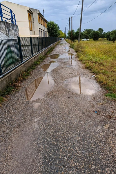 Έργα αντιπλημμυρικής προστασίας στην Κοινότητα Αμπελώνα από τον Δήμο Πύργου