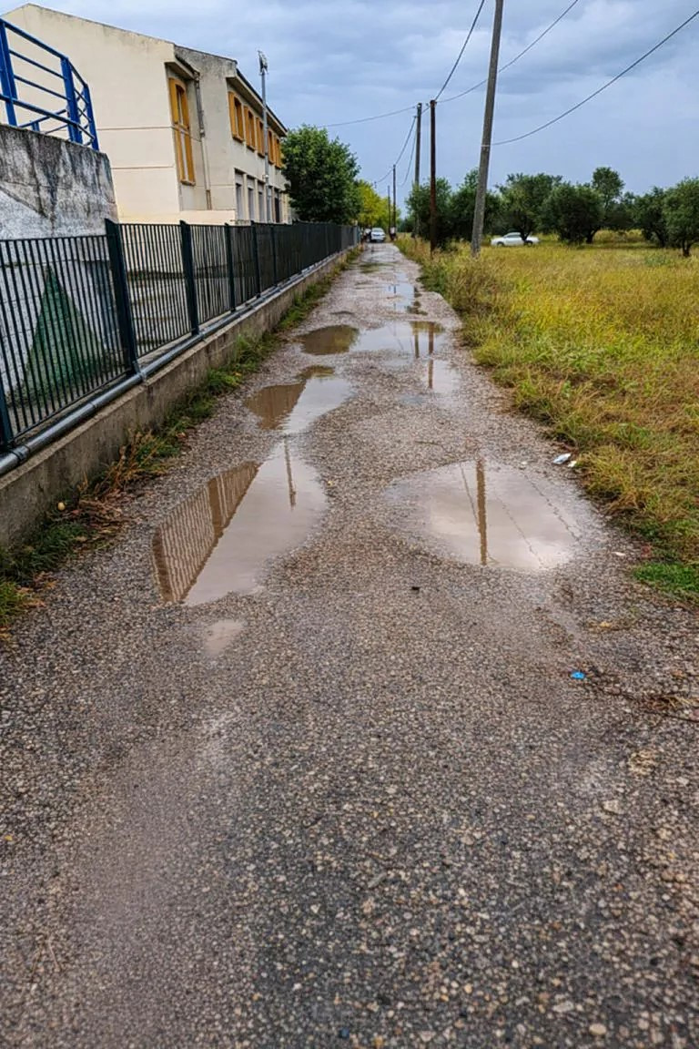 Έργα αντιπλημμυρικής προστασίας στην Κοινότητα Αμπελώνα από τον Δήμο Πύργου
