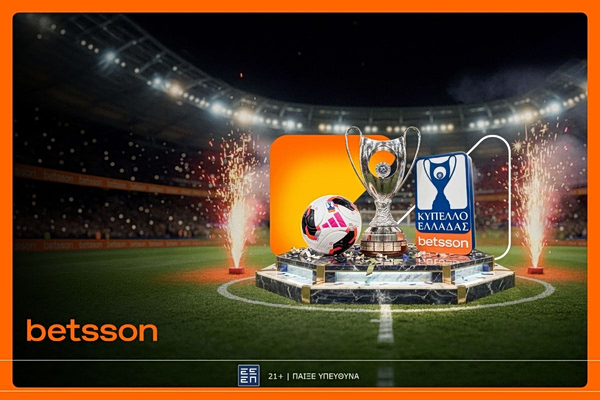 Betsson: Ο τελικός του Κυπέλλου Ελλάδας Betsson, ΠΑΟΚ-ΟΦΗ, έρχεται με σούπερ αποδόσεις και κορυφαίες αγορές