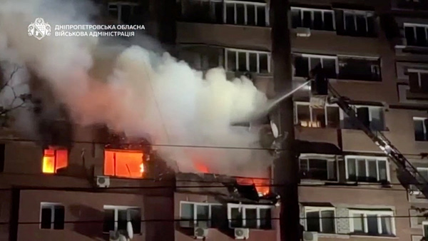 Ουκρανία: Τουλάχιστον δυο νεκροί, ένας αγνοούμενος και οκτώ τραυματίες σε ρωσική επιδρομή