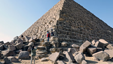 Νέα ευρήματα στη Γκίζα δείχνουν «πιθανή κρυφή είσοδο» στην πυραμίδα του Μυκερίνου