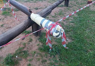 Βανδαλισμός σε Παιδική Χαρά στο Φραγκοπήγαδο