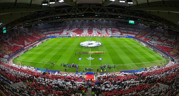 Το «Γεώργιος Καραϊσκάκης» μια από τις 10 πιο «καυτές» έδρες στην Ευρώπη