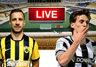 LIVE: ΑΕΚ – ΠΑΟΚ