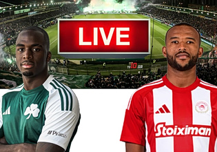 LIVE: Παναθηναϊκός – Ολυμπιακός